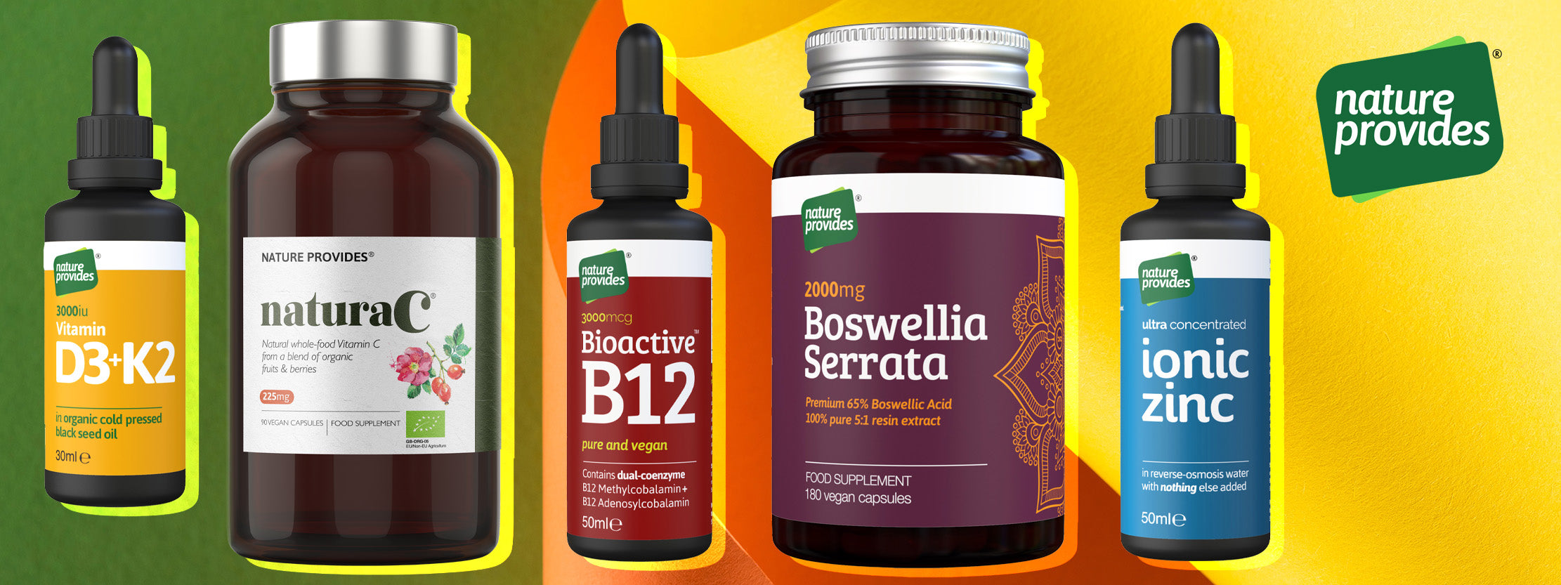 Nature Provides : Premium Vitamin Supplements for 100% Health