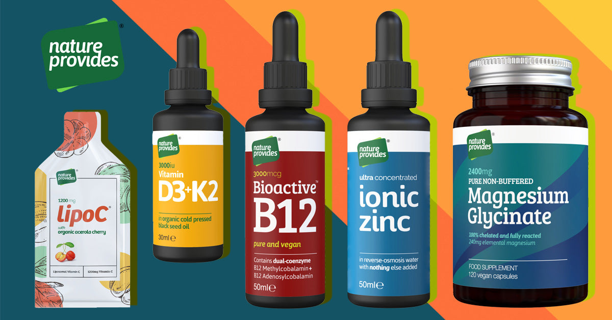 Nature Provides | Purity & Efficacy Combined | Vitamin Supplements